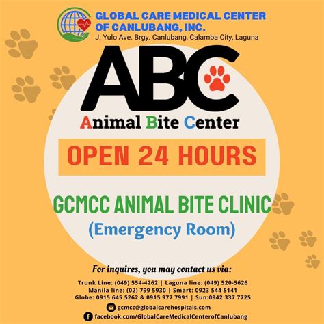 Animal Bite Center.